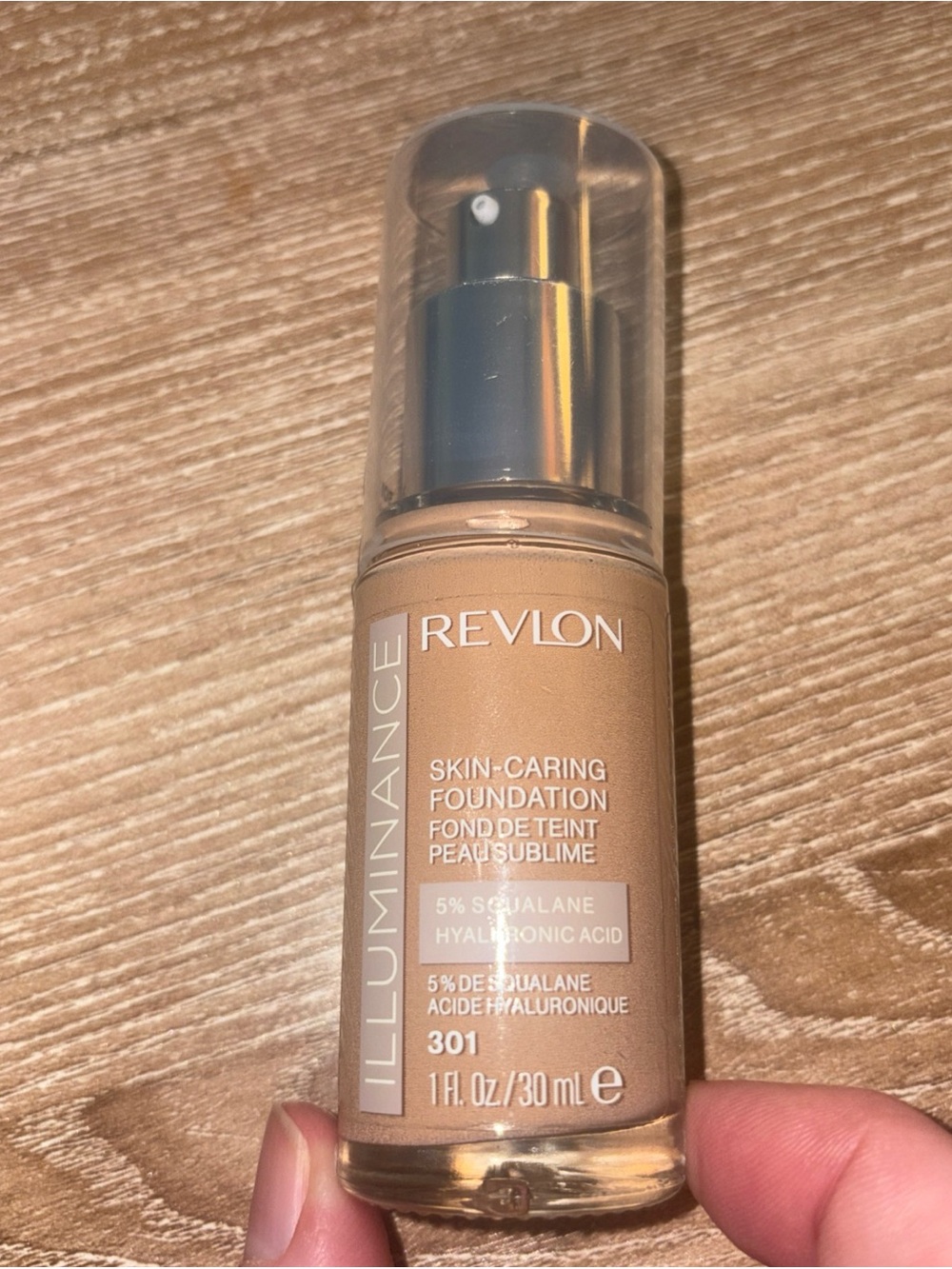 Revlon Skin Caring Foundation 1oz Illuminance 301- Beige 1 Fl oz New (sealed)